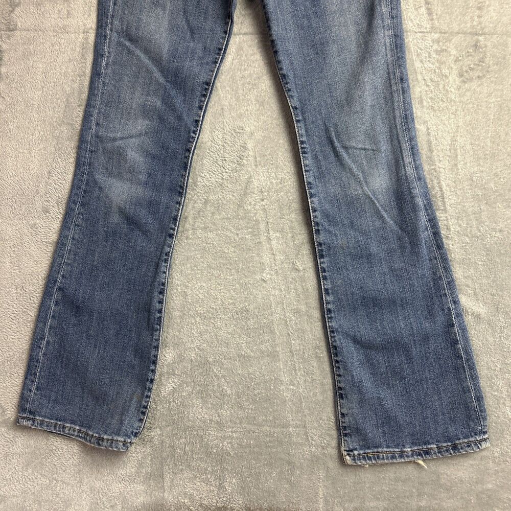 Levi's 518 Womens/Juniors Super Low Bootcut Stretch Jeans Sz. 5 JR M - Picture 3 of 15